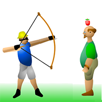 Apple Shooter Game