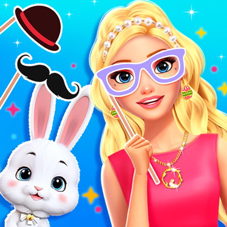 BFF Easter Photobooth Party Game