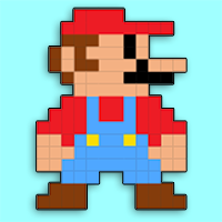 Pixel Brick Breaker Game